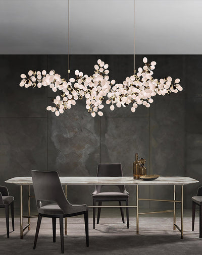 Aldo Elegant Droplet Glass Chandelier