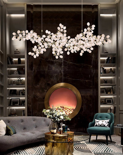 Lioraaria Glass Chandelier