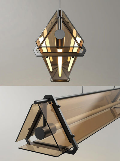 Carven Glass Minimalistic Pendant Light