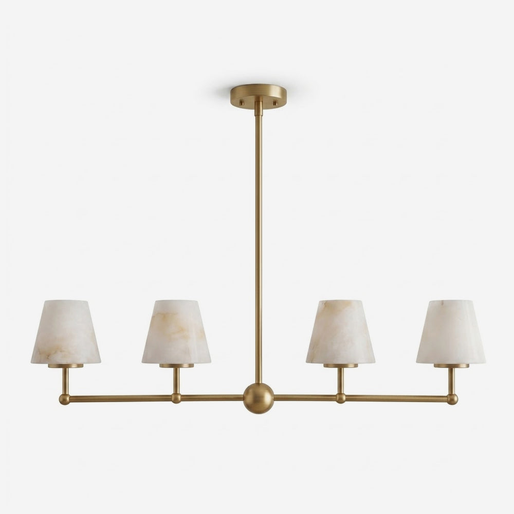 Eastvale9 Alabaster Chandelier