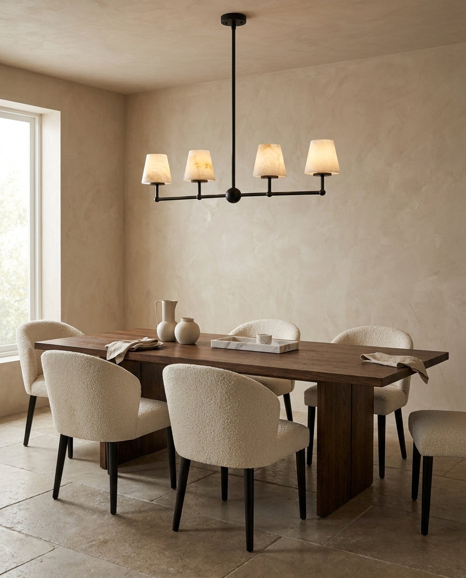 Eastvale9 Alabaster Chandelier