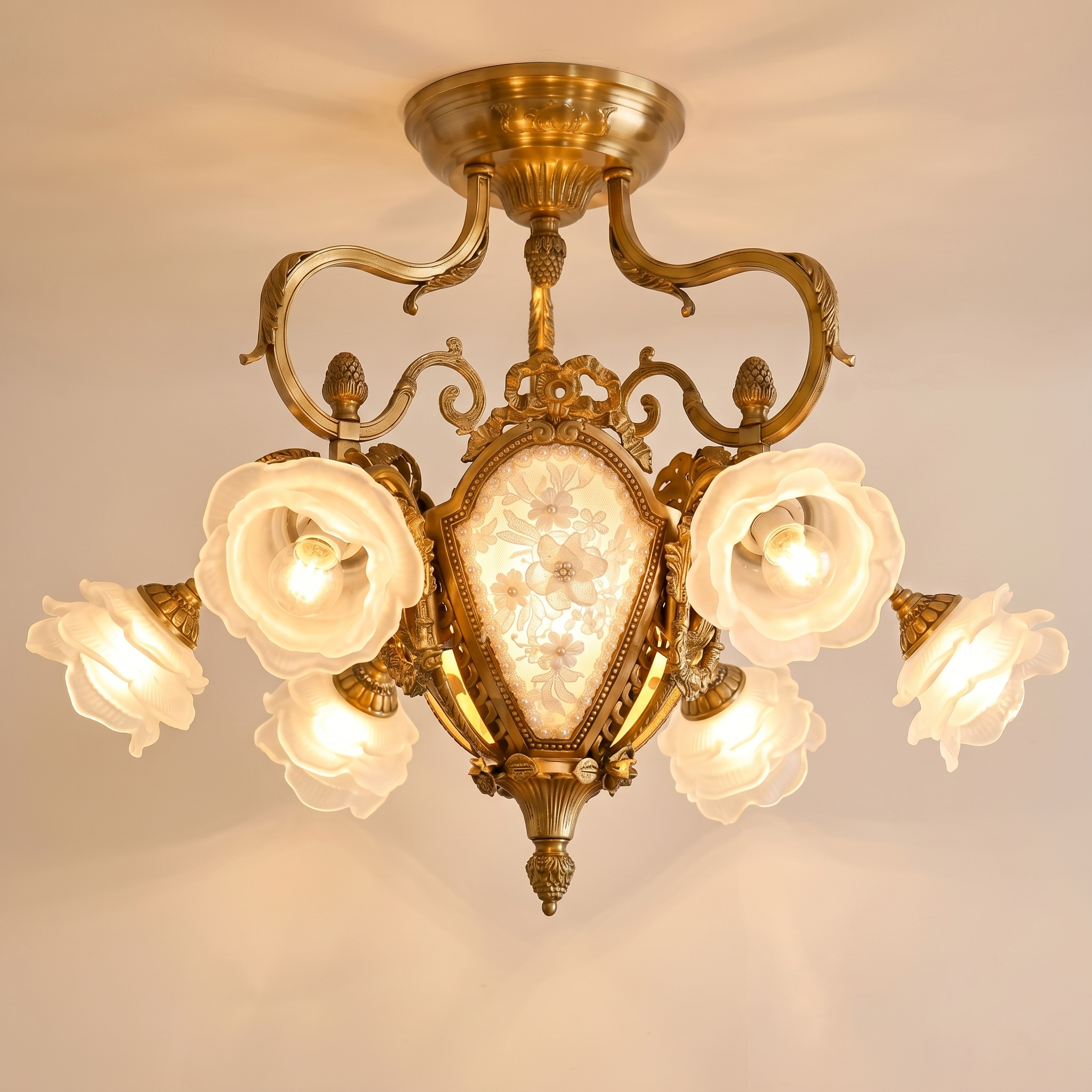Rivaella Semi-Flush Mount Light