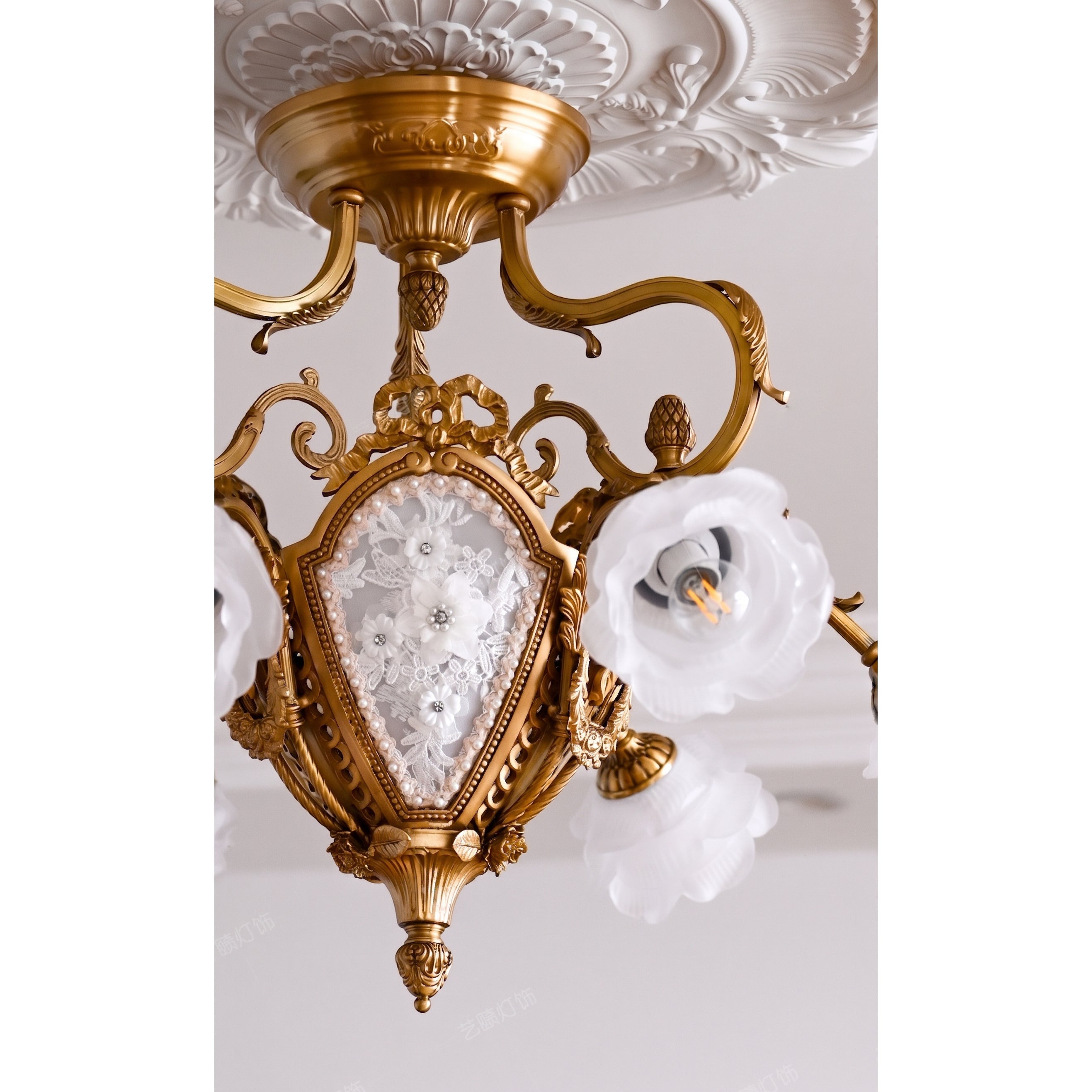 Rivaella Semi-Flush Mount Light