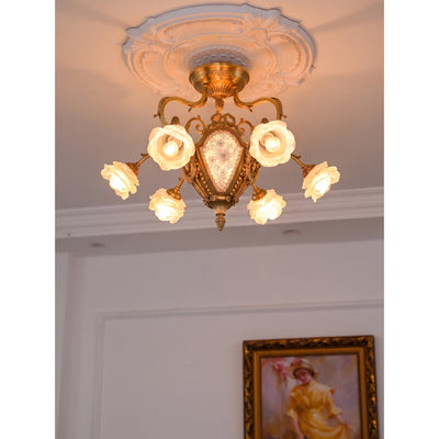 Rivaella Semi-Flush Mount Light