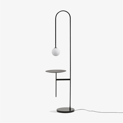 Celonce Glass Minimalist Floor Lamp