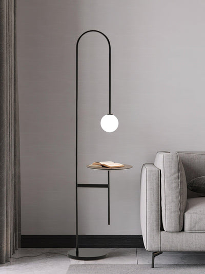 Celonce Glass Minimalist Floor Lamp