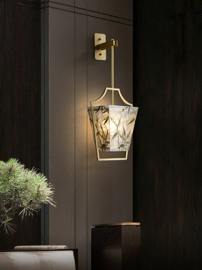 Zenith Elegant Brass Single Sconce