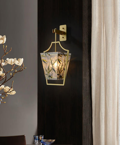 Zenith Elegant Brass Single Sconce