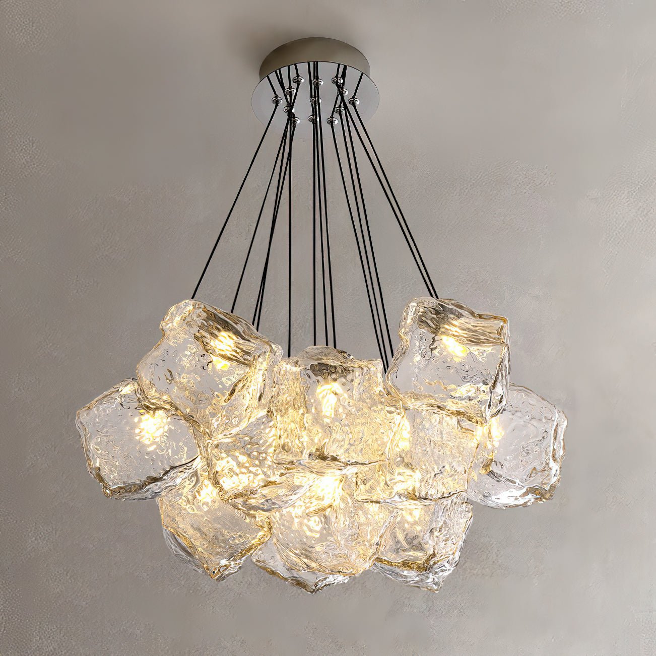 Aurora Chandelier Ice Sparkling - Neutral Decor