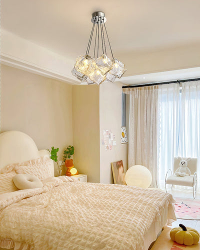 Aurora Chandelier Ice Sparkling - Neutral Decor
