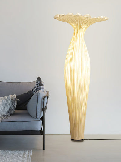 Zarinir Organic Fabric Floor Lamp