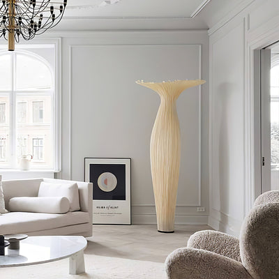 Zarinir Organic Fabric Floor Lamp