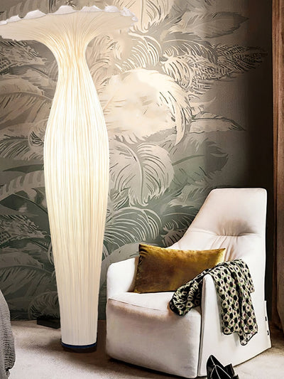 Zarinir Organic Fabric Floor Lamp