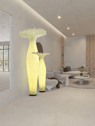 Zarinir Organic Fabric Floor Lamp