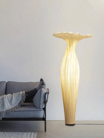 Zarinir Organic Fabric Floor Lamp