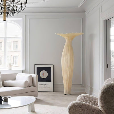 Zarinir Organic Fabric Floor Lamp