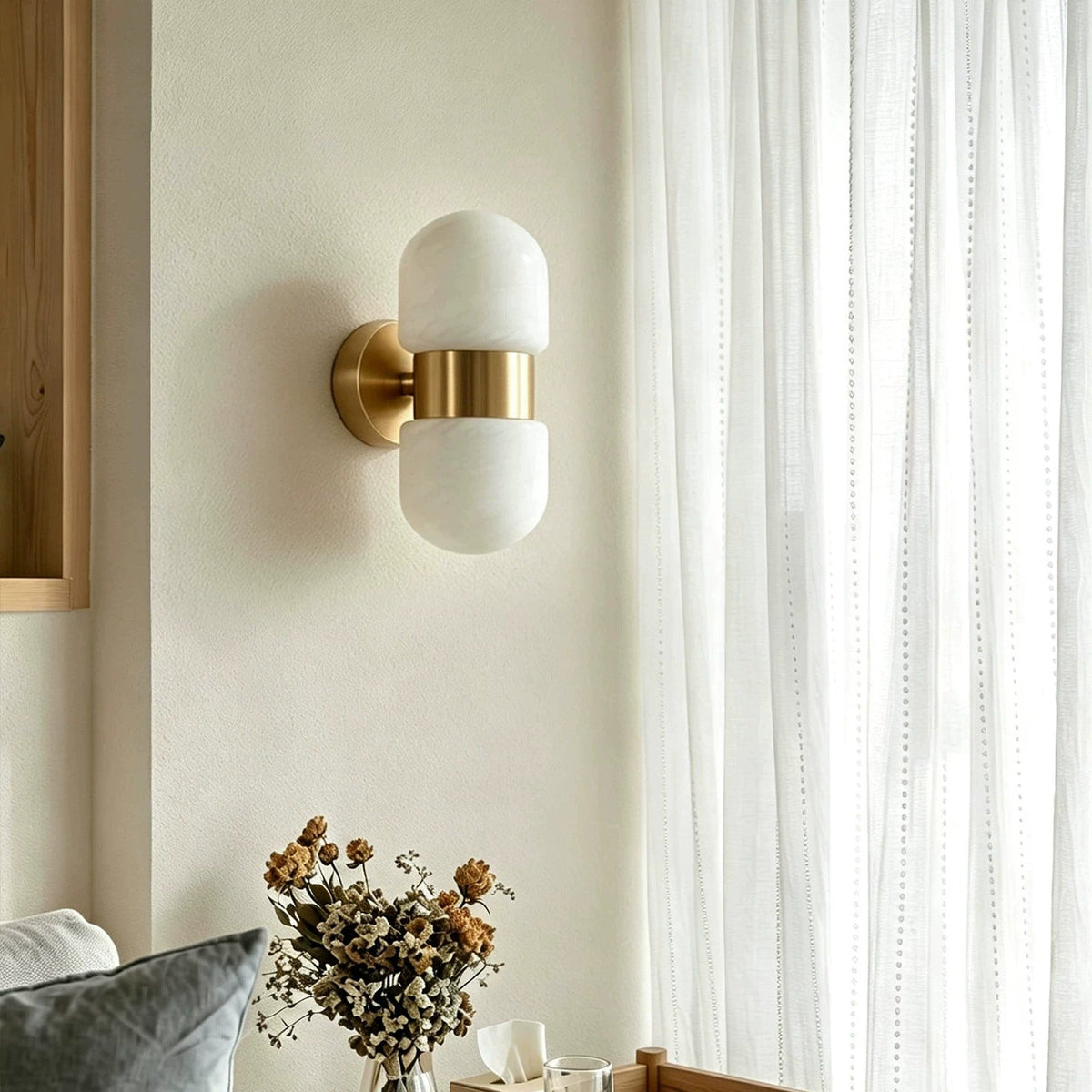 Jorrenhurst Alabaster Wall Sconce