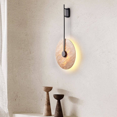 Solven Travertine Wall Lamp