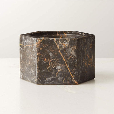 Marbryn Cube Marble Candle Holder