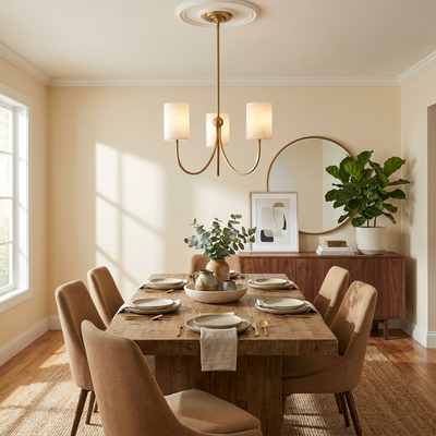 Tarrowhurst Alabaster Chandelier
