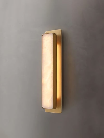 Ollore Linear Alabaster Wall Light - Neutral Decor
