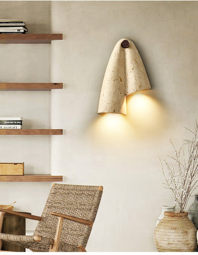 Valeliella Travertine Wall Light