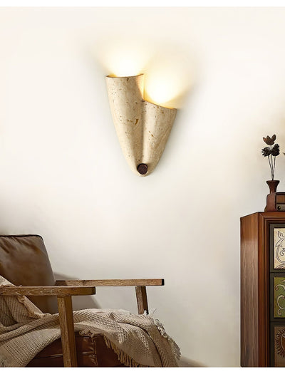 Valeliella Travertine Wall Light