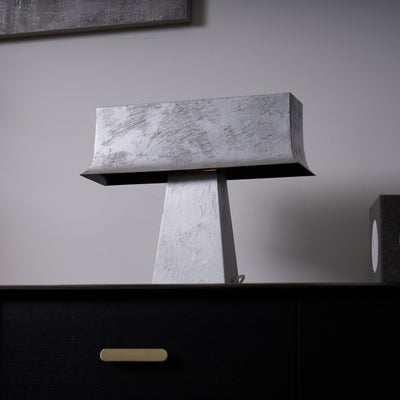 Slate Minimalist Antique Table Lamp