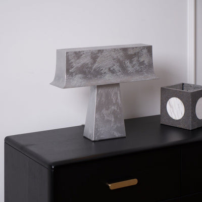 Slate Minimalist Antique Table Lamp
