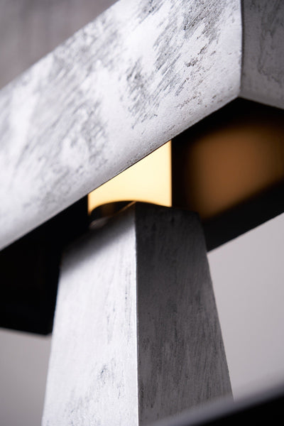 Slate Minimalist Antique Table Lamp