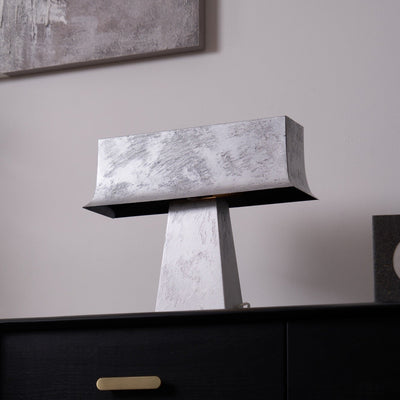 Slate Minimalist Antique Table Lamp