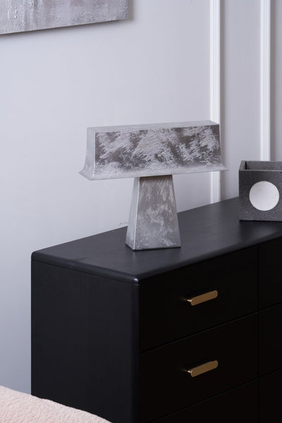 Slate Minimalist Antique Table Lamp