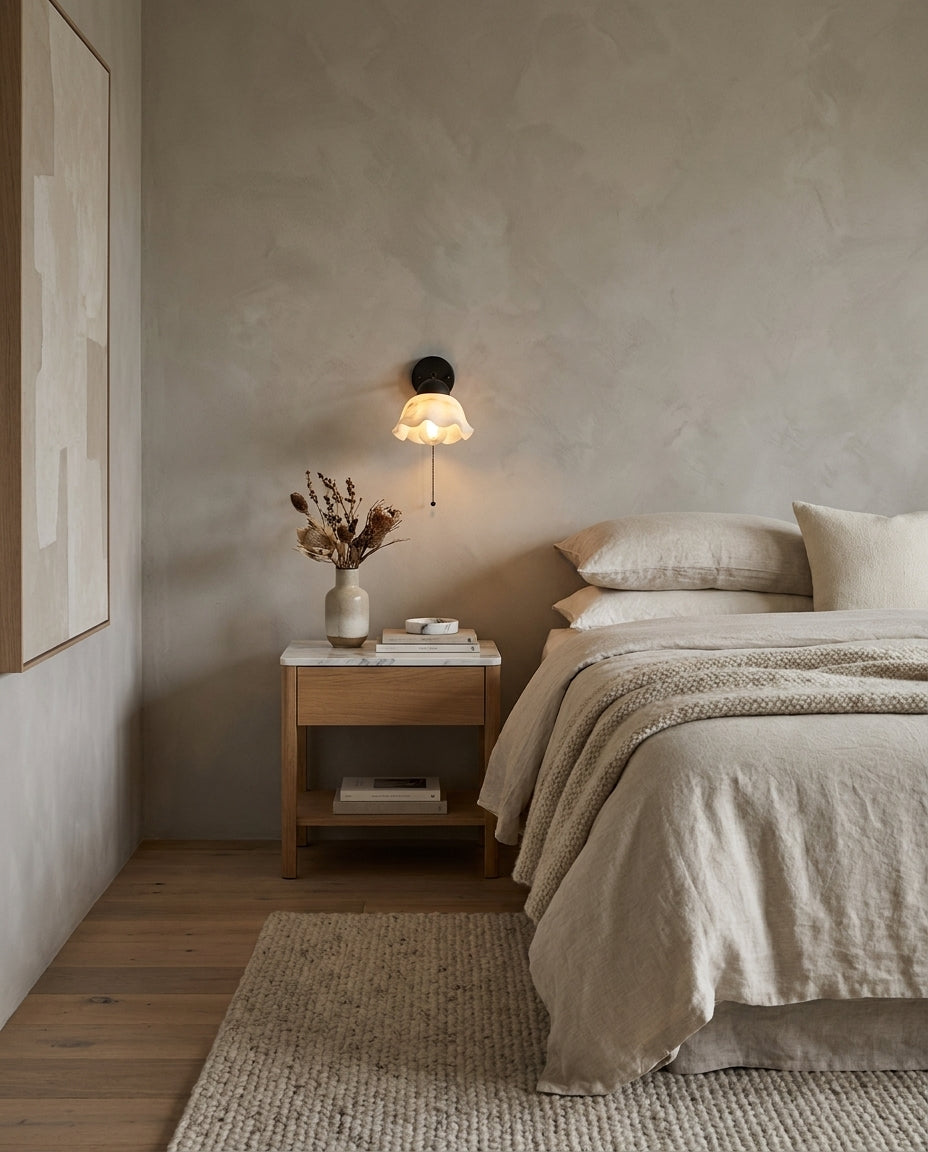 Mavenhurst Alabaster Wall Sconce
