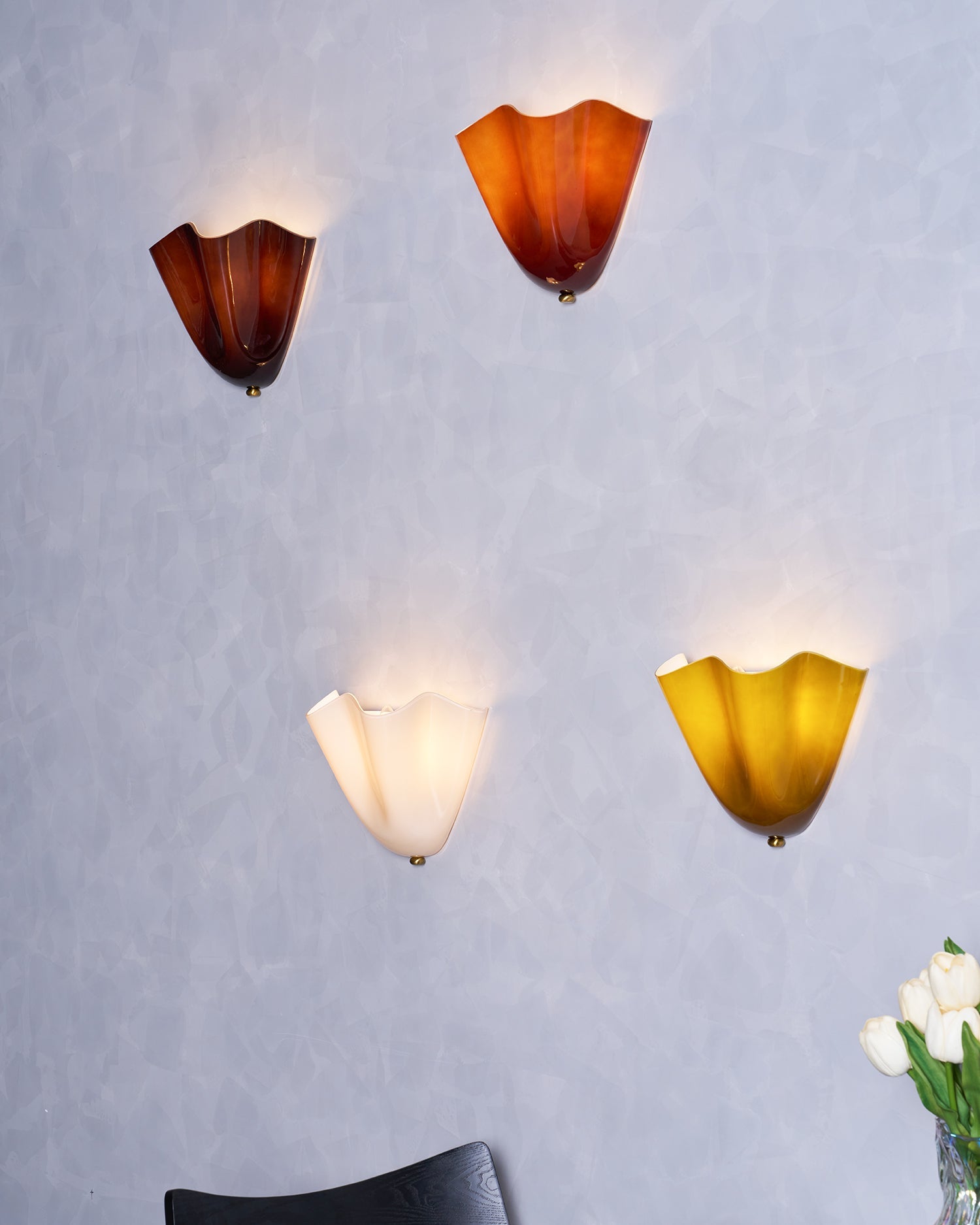 Delaford Glass Indoor Wall Light
