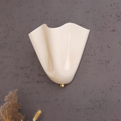Fiorahaven Flower Glass Indoor Wall Light