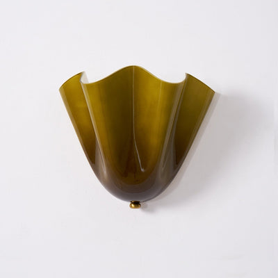 Fiorahaven Flower Glass Indoor Wall Light