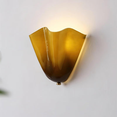 Fiorahaven Flower Glass Indoor Wall Light
