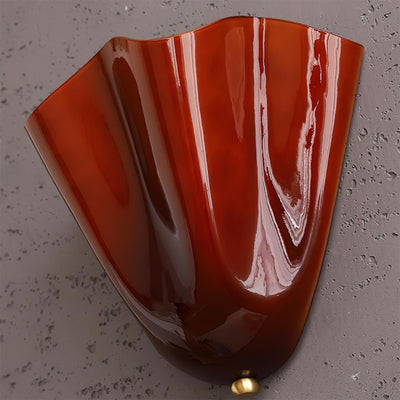 Fiorahaven Flower Glass Indoor Wall Light