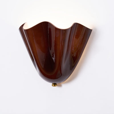 Fiorahaven Flower Glass Indoor Wall Light