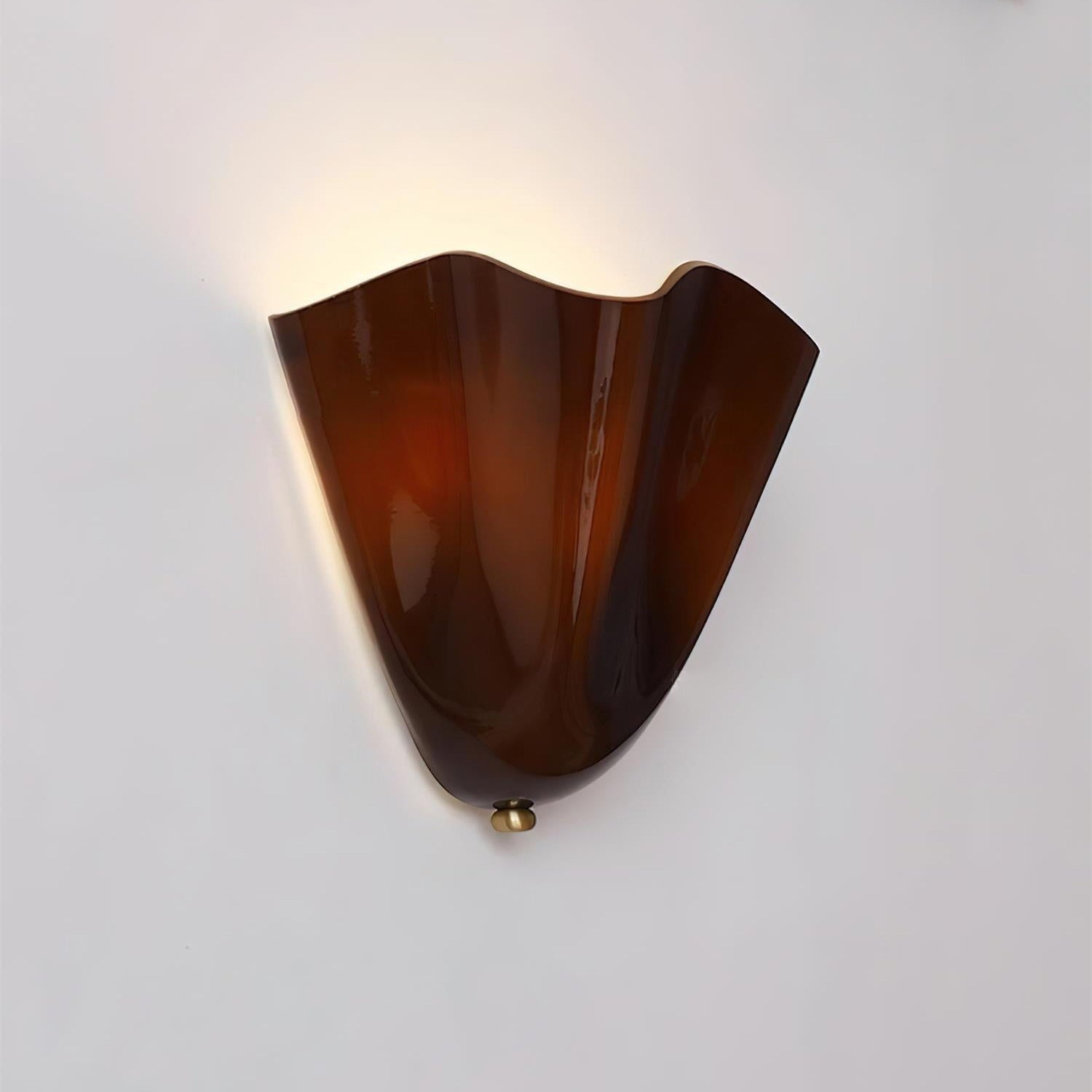 Fiorahaven Flower Glass Indoor Wall Light