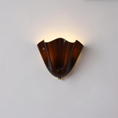 Fiorahaven Flower Glass Indoor Wall Light