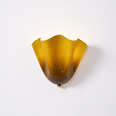 Fiorahaven Flower Glass Indoor Wall Light