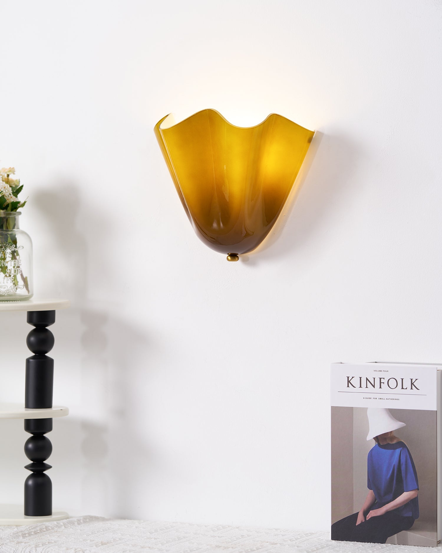 Delaford Glass Indoor Wall Light