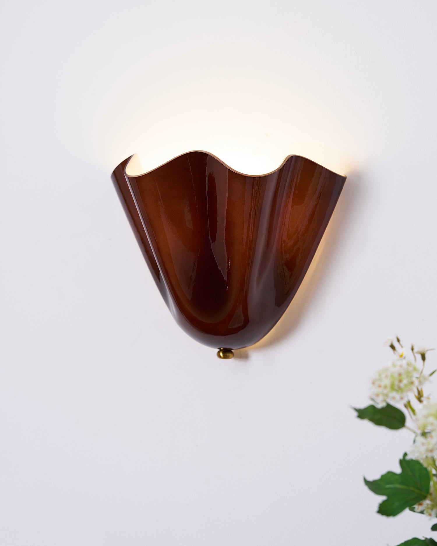Delaford Glass Indoor Wall Light