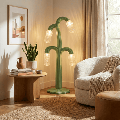 Verdant Bloom Floor Lamp