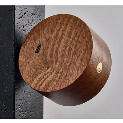 Prax Adjustable Rechargeable Wall Lamp
