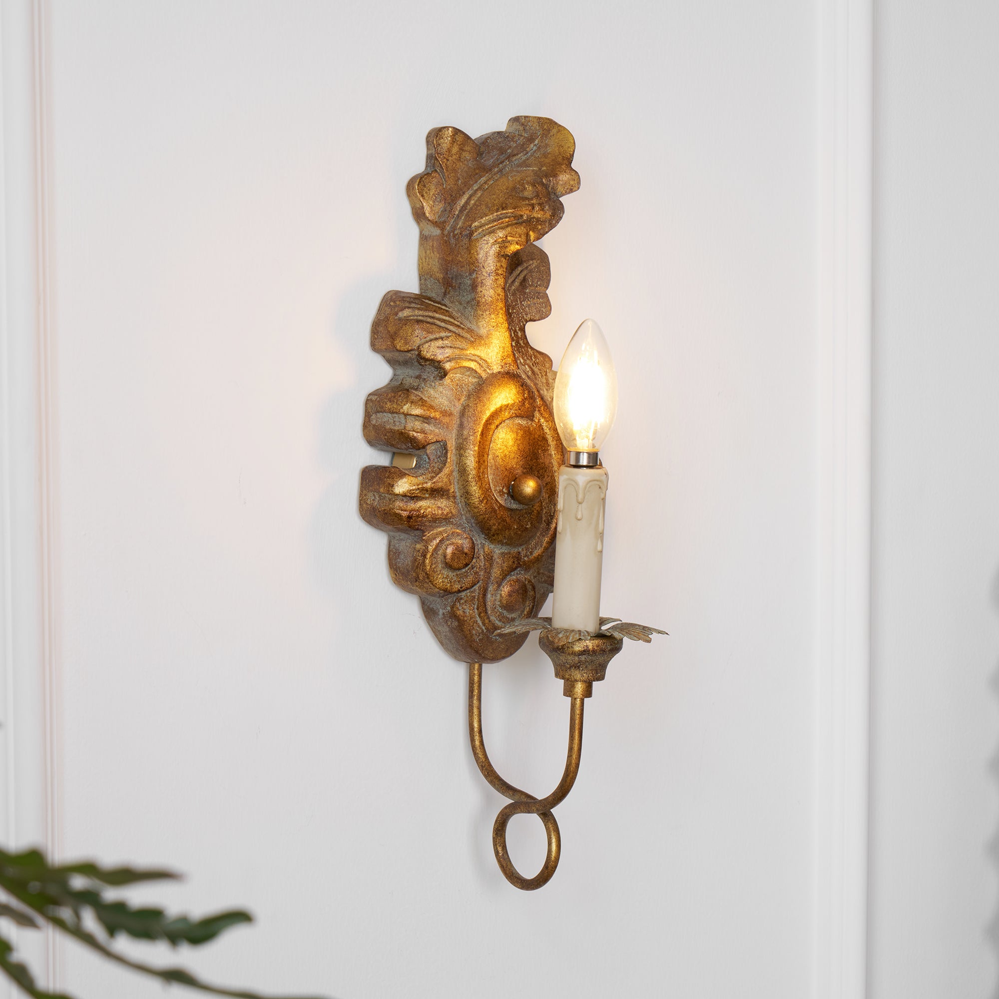Hawstead Wood Indoor Wall Light