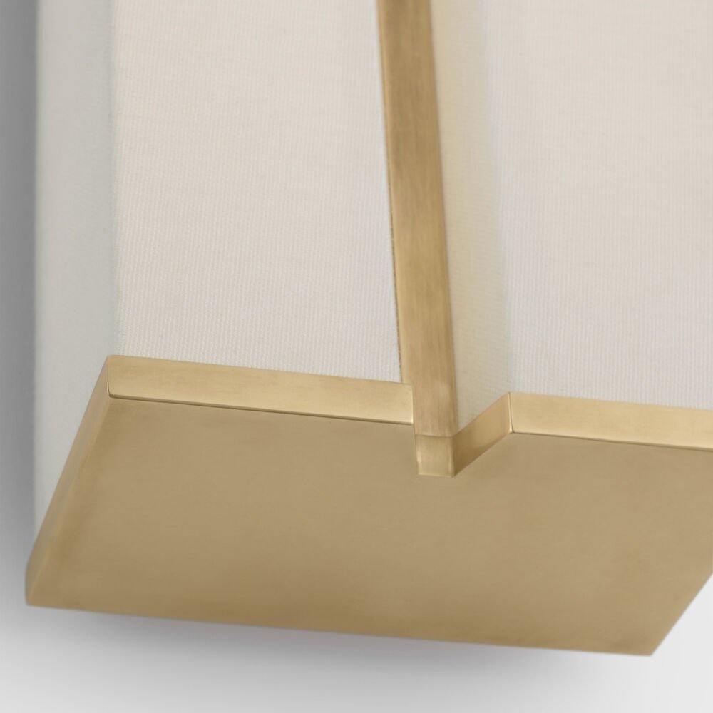 Columnar Fabric Indoor Wall Sconce