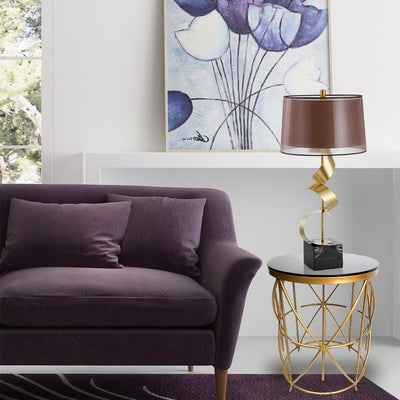 Seraph Luxe Fabric Table Lamp