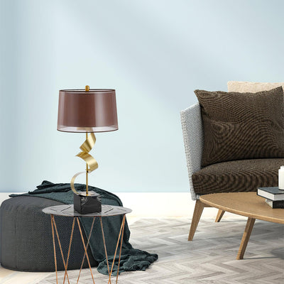 Seraph Luxe Fabric Table Lamp